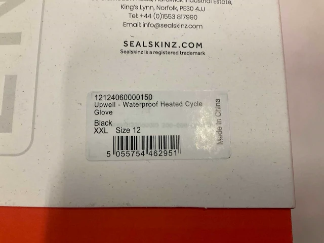 Sealskinz verwarmde handschoenen maat xxl - afbeelding 6 van  6
