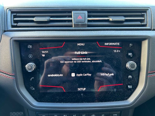 Seat ibiza 1.0 tsi fr bns int , ; z-516-gj - afbeelding 4 van  27