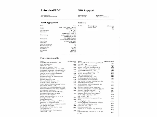 Seat leon 1.0 etsi style mhev automaat 2022 - afbeelding 20 van  34