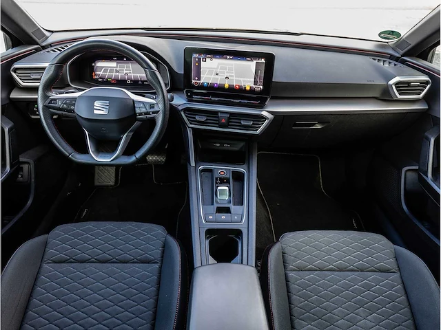 Seat leon 1.4 tsi ehybrid phev fr-line 204pk automaat 2020 keyless go & entry achteruitrijcamera stoel&stuurverwarmd - afbeelding 6 van  31