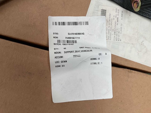 Seat support (40x) - afbeelding 3 van  4