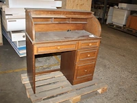 Secretaire met 4 lades. afmeting 102 x 48 x 110 cm. - afbeelding 1 van  1