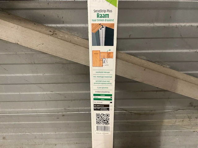 Secu strip plus (naar binnen draaiend) raam anti-inbraakstrip - afbeelding 2 van  2