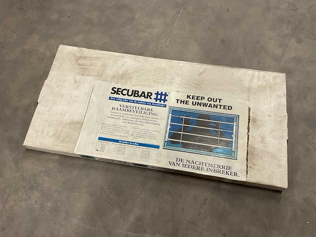 Secubar 183660 verstelbare raambeveiliging - afbeelding 1 van  1