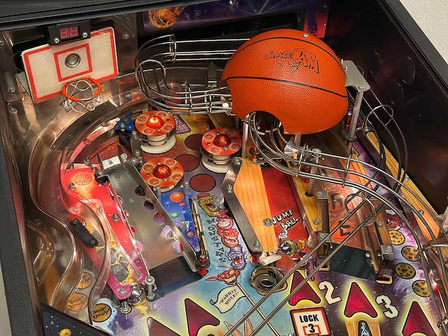 Sega - space jam - flipperkast - afbeelding 10 van  10