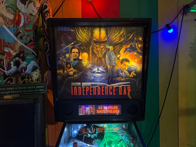 Sega independence day flipperkast - afbeelding 2 van  18