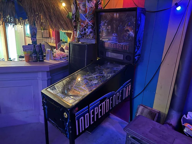 Sega independence day flipperkast - afbeelding 8 van  18