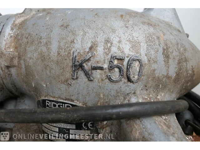 Segment veermachine ridgid, k-50 - afbeelding 9 van  14