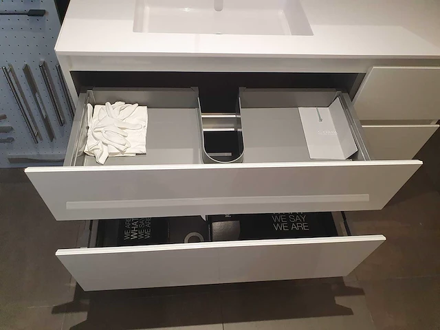 Segno glossy white - badmeubelset - afbeelding 5 van  18