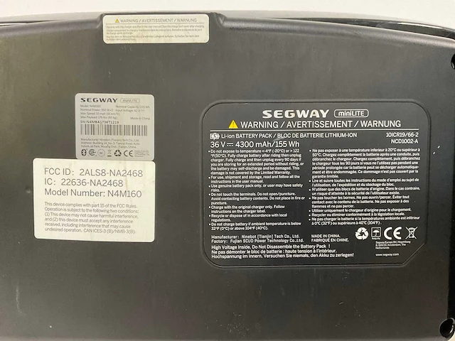 Segway - n4m160 - step - minilite - afbeelding 3 van  11