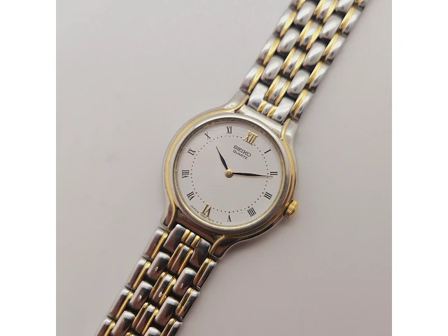 Seiko 4n00-1030 two tone dameshorloge - afbeelding 2 van  7