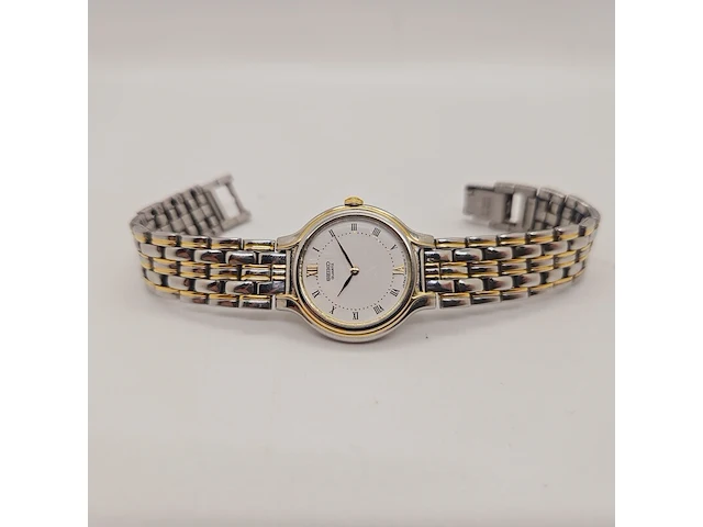 Seiko 4n00-1030 two tone dameshorloge - afbeelding 6 van  7