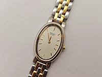 Seiko 4n00-6461 dameshorloge - two tone dresswatch - afbeelding 2 van  7