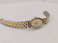 Seiko 4n00-6461 dameshorloge - two tone dresswatch - afbeelding 4 van  7