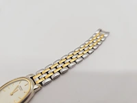 Seiko 4n00-6461 dameshorloge - two tone dresswatch - afbeelding 6 van  7