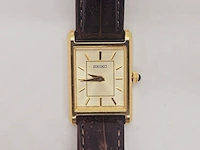 Seiko 4n30-00h0 tank dresswatch - afbeelding 1 van  8