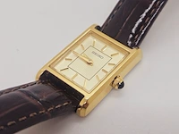 Seiko 4n30-00h0 tank dresswatch - afbeelding 2 van  8
