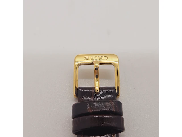 Seiko 4n30-00h0 tank dresswatch - afbeelding 7 van  8