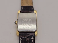 Seiko 4n30-00h0 tank dresswatch - afbeelding 8 van  8