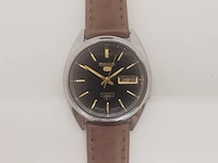 Seiko 5 day date mod automatisch herenhorloge - afbeelding 3 van  8