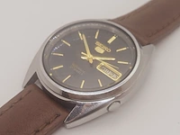Seiko 5 day date mod automatisch herenhorloge - afbeelding 7 van  8