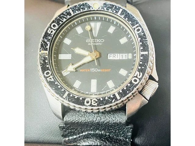 Seiko 6309-7290 150m automatic diver ''slim turtle'', bouwjaar 1983 - afbeelding 11 van  15