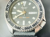 Seiko 6309-7290 150m automatic diver ''slim turtle'', bouwjaar 1983 - afbeelding 11 van  15
