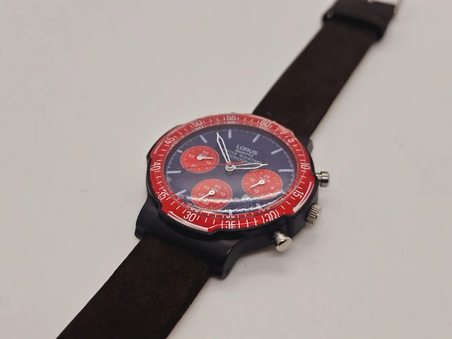 Seiko company lorus - vintage militaire chronograaf - afbeelding 3 van  6