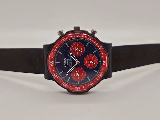Seiko company lorus - vintage militaire chronograaf - afbeelding 4 van  6