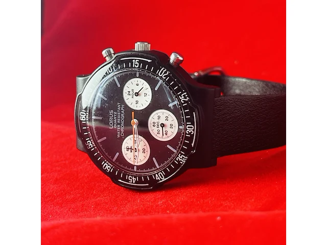 Seiko company lorus - vintage military chronograph - afbeelding 4 van  6