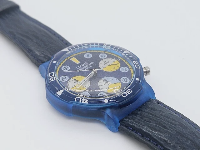 Seiko company lorus militaire chronograph horloge - afbeelding 4 van  5