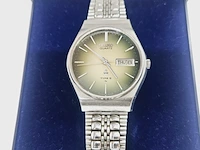 Seiko day/date type ii - green sunburst - 4336-8040 - afbeelding 3 van  11