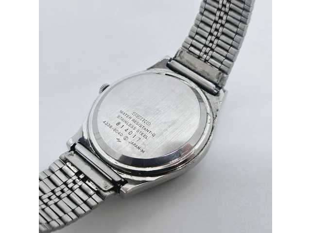 Seiko day/date type ii - green sunburst - 4336-8040 - afbeelding 9 van  11