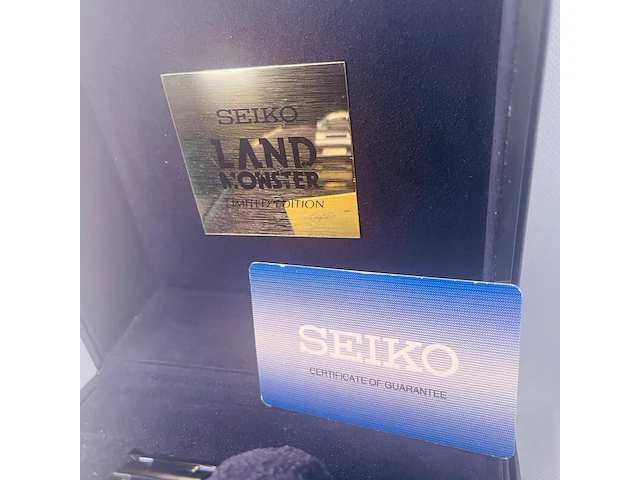 Seiko landmonster 569/750 limited edition - collector's item - afbeelding 3 van  14