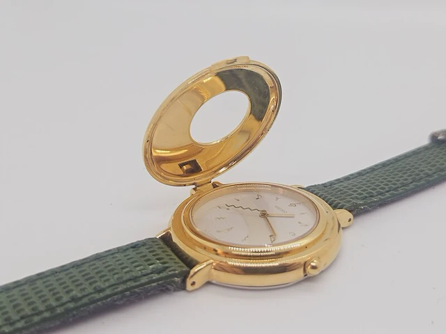 Seiko melody horloge - hunter case sluiting - afbeelding 5 van  9