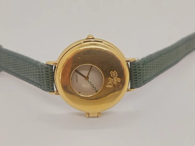 Seiko melody horloge - hunter case sluiting - afbeelding 9 van  9