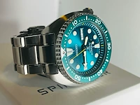 Seiko prospex sbdy039 emerald turtle 200m diver automatisch herenhorloge - afbeelding 10 van  13