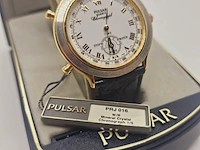 Seiko /pulsar bullhead chronograaf - nieuw juweliershorloge - afbeelding 9 van  14