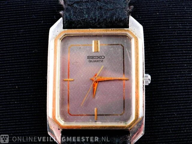 Seiko quartz horloge - afbeelding 1 van  5