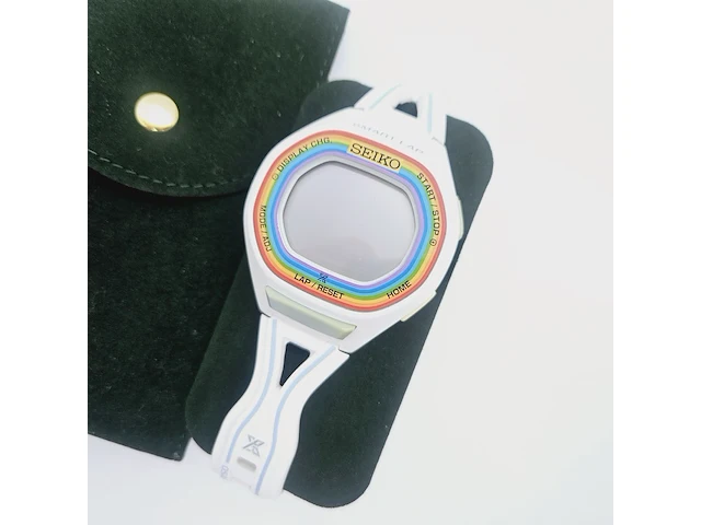 Seiko smart lap osaka marathon 2016 digitaal horloge - afbeelding 2 van  9