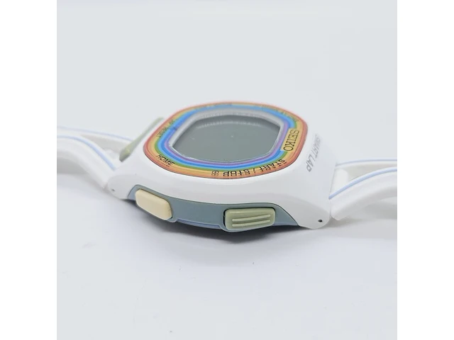 Seiko smart lap osaka marathon 2016 digitaal horloge - afbeelding 5 van  9