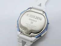 Seiko smart lap osaka marathon 2016 digitaal horloge - afbeelding 8 van  9