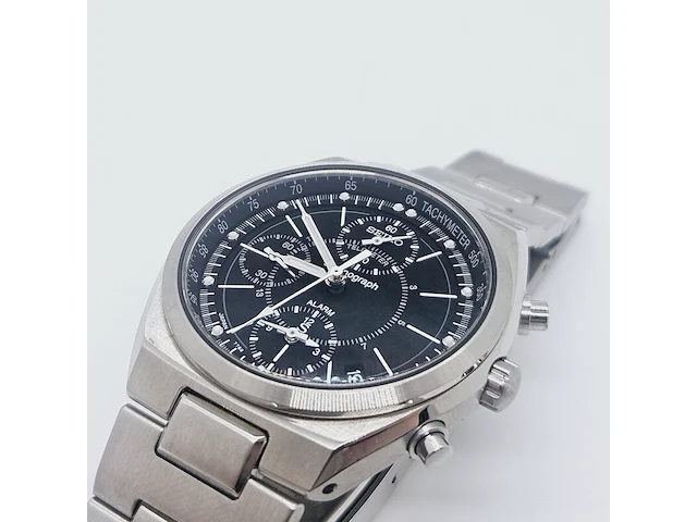 Seiko telemeter chronograph herenhorloge - 7t62-0aa0 - afbeelding 6 van  9
