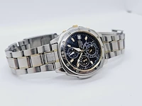 Seiko v657-9020 two tone chronograph herenhorloge - afbeelding 4 van  7