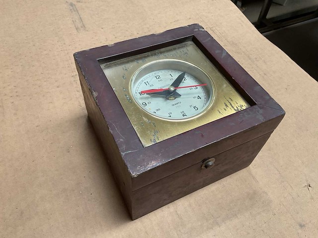 Seiko vintage marine klok - afbeelding 1 van  4