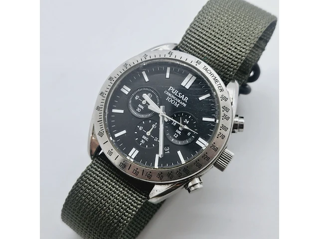 Seiko/pulsar vd53-x153 chronograaf herenhorloge - afbeelding 2 van  7