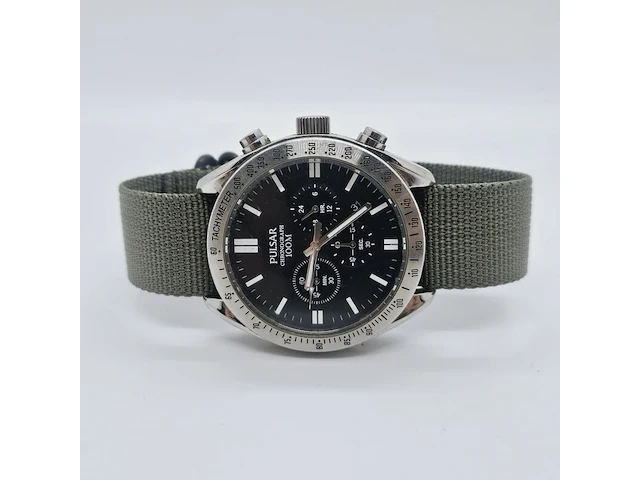 Seiko/pulsar vd53-x153 chronograaf herenhorloge - afbeelding 4 van  7