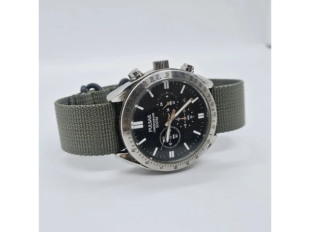 Seiko/pulsar vd53-x153 chronograaf herenhorloge - afbeelding 5 van  7