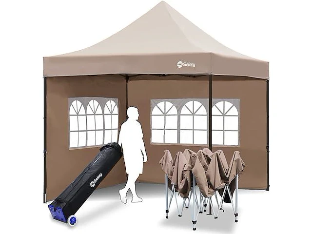 Sekey paviljoen 3x3 m - afbeelding 1 van  6