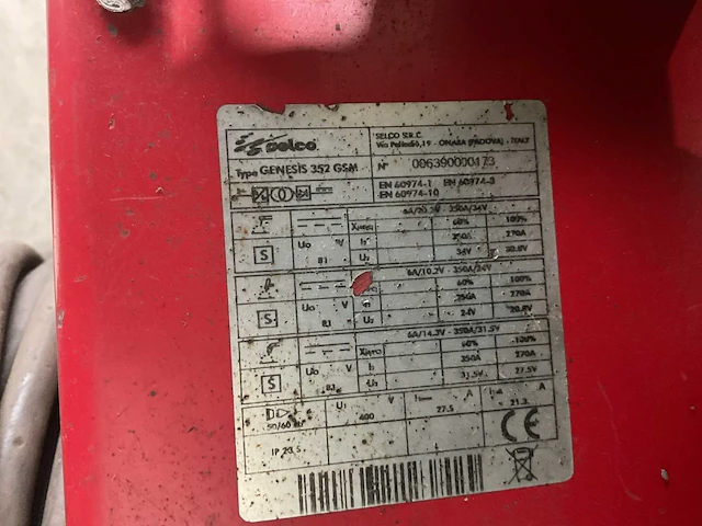 Selco genesis 352 gsm lasmachine - afbeelding 2 van  10